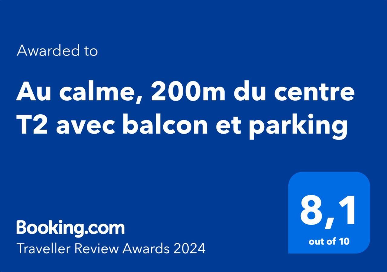 カシAu Calme, 200M Du Centre T2 Avec Balcon Et Parkingアパートメント エクステリア 写真